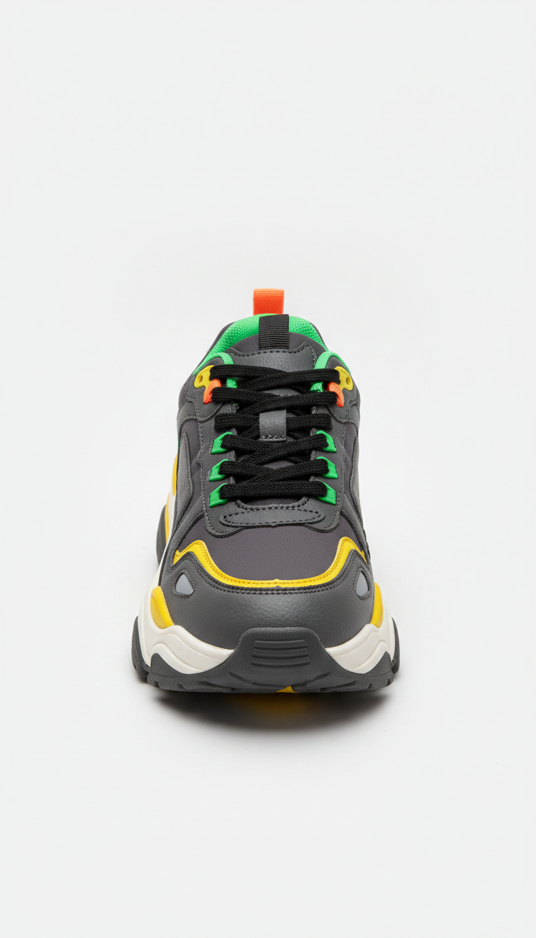 Sneaker chunky grafite