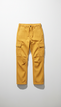 Pantaloni cargo giallo sole